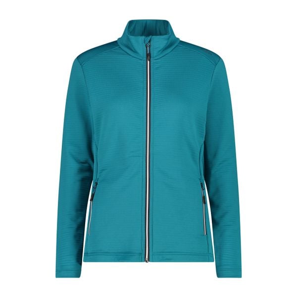 Bluza damska turystyczna CMP 31E1846. Niebieskie bluzy damskie CMP, l, bez wzorów, bez kaptura, trekkingowe. Za 340.00 zł.
