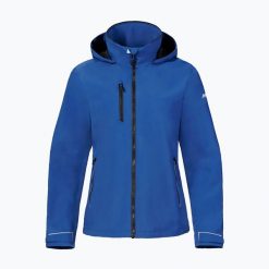 Kurtka żeglarska damska Musto Sardinia. Niebieskie kurtki damskie Musto, l, bez wzorów, z materiału, bez kaptura. Za 929.99 zł.