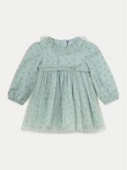 Mayoral Sukienka elegancka 2907 Zielony Regular Fit. Zielone sukienki dla dziewczynek Mayoral, bez wzorów, z syntetyku, eleganckie, bez ramiączek. Za 99.99 zł.