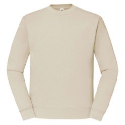 Klasyczna Bluza Rozpinana Unisex Dla Dorosłych. Brązowe bluzy męskie Fruit of the Loom, m, bez wzorów, bez kaptura. Za 73.99 zł.