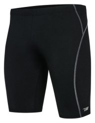 Spodenki pływackie jammer Aqua Speed Blake. Czarne kąpielówki męskie Aqua-Speed, m, bez wzorów, z dzianiny, długie, na fitness i siłownię. Za 89.99 zł.