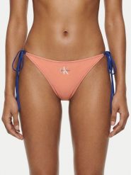 Calvin Klein Swimwear Dół od bikini LV00Q61215 Różowy. Czerwone bikini damskie Calvin Klein Swimwear, l, bez wzorów. Za 189.99 zł.
