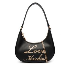 Torebka LOVE MOSCHINO. Czarne torebki do ręki damskie Love Moschino, bez wzorów, klasyczne, bez dodatków. Za 769.99 zł.
