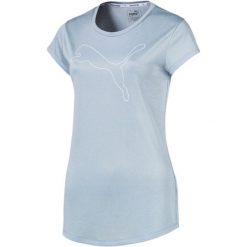 Puma Active Logo Heather Tee Cerulean Heather. Koszulki sportowe damskie marki Puma. W wyprzedaży za 75.00 zł.