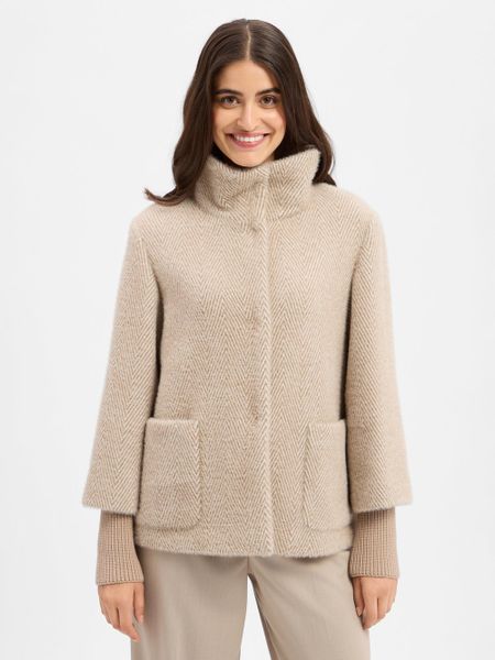 S.Oliver BLACK LABEL Kurtka Kobiety beżowy|brązowy, 42. Brązowe kurtki damskie s.Oliver BLACK LABEL, s, bez wzorów, bez kaptura. Za 799.95 zł.