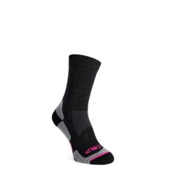 Skarpety merino damskie CMP Trekking Wool Sock. Czarne skarpety damskie CMP, bez wzorów. Za 56.99 zł.