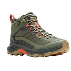 Buty trekkingowe męskie Merrell Speed Strike 2 Mid Gtx. Zielone trekkingi męskie Merrell, trekkingowe. Za 659.99 zł.