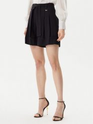 Artigli Szorty materiałowe ACSH001805 Czarny Regular Fit. Czarne szorty damskie Artigli, bez wzorów, z materiału. Za 219.99 zł.