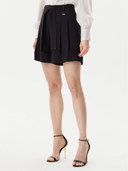 Artigli Szorty materiałowe ACSH001805 Czarny Regular Fit. Czarne szorty damskie Artigli, bez wzorów, z materiału. Za 379.99 zł.