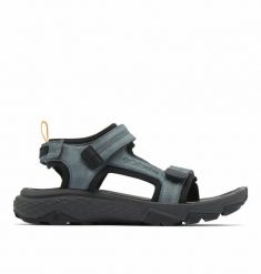 Columbia Sandały Peakfreak Rush 2121251053. Szare sandały męskie Columbia, z nubiku, bez zapięcia. Za 289.00 zł.