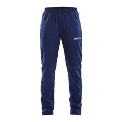 Spodnie damskie Craft pro control woven. Niebieskie spodnie materiałowe damskie Craft, m, bez wzorów, z gumy, na fitness i siłownię. Za 194.35 zł.