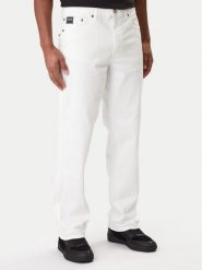 Versace Jeans Couture Jeansy 80GAB5RE CEWCA Biały Straight Fit. Białe jeansy męskie Versace Jeans Couture. Za 939.99 zł.