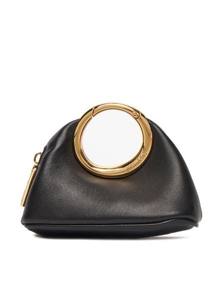 JACQUEMUS Portfel 25E251SL142-3171 Czarny. Czarne portfele damskie JACQUEMUS, bez wzorów, ze skóry. Za 1,229.00 zł.