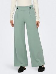 JDY Spodnie materiałowe Geggo 15208430 Zielony Wide Leg. Zielone spodnie materiałowe damskie JDY, l, bez wzorów, z materiału. Za 79.99 zł.