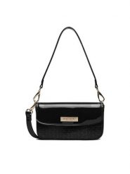 Nine West Torebka CEO-MISSISIPI-I-LDA8009 Czarny. Czarne torebki do ręki damskie Nine West, bez wzorów, z materiału, bez dodatków. Za 169.99 zł.