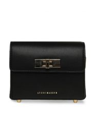 Steve Madden Torebka Bminsk SM13001388-02002-BLK Czarny. Czarne torebki do ręki damskie Steve Madden, bez wzorów, ze skóry, wizytowe, bez dodatków. Za 239.99 zł.