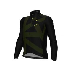 Bluza rowerowa męska Alé Cycling Solid Direction. Zielone bluzy męskie ALÉ CYCLING, m, bez wzorów, bez kaptura. Za 599.99 zł.