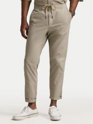 Polo Ralph Lauren Spodnie materiałowe 710958589002 Beżowy Classic Fit. Brązowe spodnie materiałowe męskie Polo Ralph Lauren, m, bez wzorów, z bawełny. Za 569.99 zł.