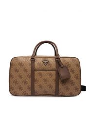 Guess Torba weekendowa TWOB86 88930 Brązowy. Brązowe torebki do ręki damskie Guess, z aplikacjami, ze skóry, bez dodatków. Za 1,089.00 zł.