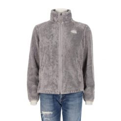 Kurtka damska z polaru Osito TNF. Szare kurtki damskie The North Face, l, bez wzorów, z polaru, bez kaptura. Za 212.96 zł.