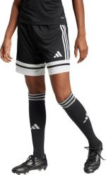 Adidas Spodenki damskie adidas Squadra 25 czarne JJ0012 L. Czarne szorty sportowe damskie Adidas, l, bez wzorów, sportowe. Za 99.94 zł.