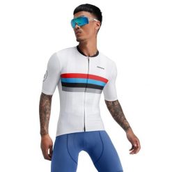 Koszulka rowerowa z krótkim rękawem męska M2 Westfalia. Białe buty sportowe męskie SIROKO, m, bez wzorów, bez kołnierzyka, bez ramiączek, rowerowe. W wyprzedaży za 212.00 zł.