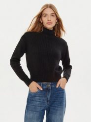 Guess Golf Zylee W4BR39 Z2WX0 Czarny Regular Fit. Czarne swetry damskie Guess, s, z aplikacjami, z syntetyku, bez kołnierzyka, bez ramiączek, bez kaptura. Za 199.99 zł.