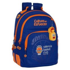 Plecak szkolny Valencia Basket M773 Niebieski. Niebieskie torby i plecaki dziecięce MBRANDS, z poliesteru. Za 241.40 zł.