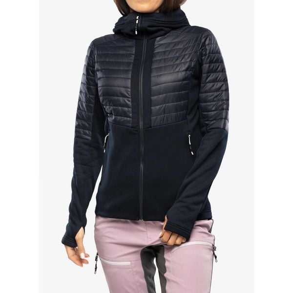 Kurtka hybrydowa damska Didriksons Annema Full Zip 6. Niebieskie kurtki damskie Didriksons, bez wzorów, bez kaptura, trekkingowe. Za 403.99 zł.