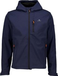 Męska kurtka softshell Athl. Dpt Hermes A2050 niebieska 2XL. Niebieskie kurtki męskie Trespass, m, bez wzorów, z elastanu, klasyczne. Za 255.99 zł.