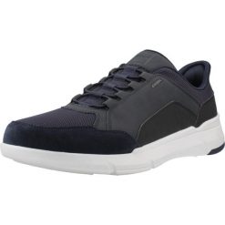 Buty GEOX U VITTOUR PLUS Niebieski. Niebieskie trekkingi męskie Geox, trekkingowe. Za 300.00 zł.