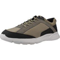 Kapcie GEOX U SANZIO Zielony. Zielone trekkingi męskie Geox, trekkingowe. Za 387.05 zł.