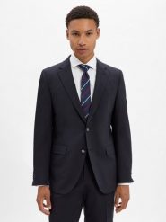 BOSS kurtka modułowa z wełny dziewiczej - Jasper Mężczyźni Regular Fit wełna ze strzyży niebieski, 54. Niebieskie kurtki męskie Boss, m, bez wzorów, z wełny, eleganckie, bez kaptura. Za 1,499.95 zł.