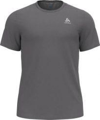 Koszulka z krótkim rękawem trekkingowa męska Odlo T-shirt F-DRY. Szare t-shirty męskie Odlo, na lato, m, bez wzorów, z materiału, klasyczne, bez kołnierzyka. Za 246.20 zł.