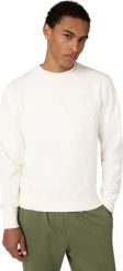 Champion Bluza męska Champion Crewneck Sweatshirt kremowa 220785 YS084 L. Białe bluzy męskie Champion, l, bez wzorów, bez kaptura. Za 236.51 zł.