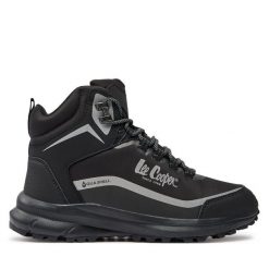 Trapery Lee Cooper. Czarne śniegowce i trapery męskie Lee Cooper, bez zapięcia. Za 219.99 zł.