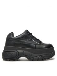 Naked Wolfe Sneakersy Sporty Czarny. Czarne obuwie sportowe damskie Naked Wolfe, bez wzorów, ze skóry. Za 529.99 zł.