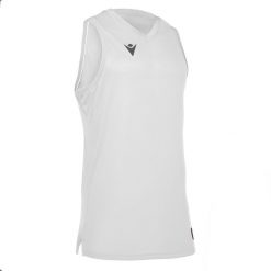 Koszulka Macron freon. Białe koszulki sportowe męskie Macron, xl, bez wzorów, bez kołnierzyka, bez ramiączek, na fitness i siłownię. Za 195.00 zł.