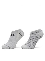 Calvin Klein Stopki 701218779 Szary. Szare skarpety damskie Calvin Klein, bez wzorów, z bawełny. Za 49.99 zł.