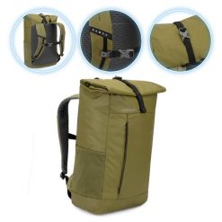 Plecak miejski KADVA Companion 20 l. Zielone plecaki damskie KADVA, bez wzorów. Za 99.99 zł.