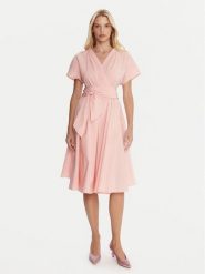 Weekend Max Mara Sukienka koszulowa Giambo 2415221172 Różowy A-Line Fit. Czerwone sukienki damskie Weekend Max Mara, bez wzorów, z bawełny, bez kołnierzyka, bez ramiączek, koszulowe. Za 1,429.00 zł.