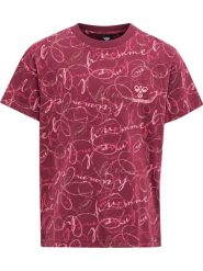 Koszulka dla dziewczynki Hummel Merry. Czerwone t-shirty i topy dla dziewczynek Hummel, bez wzorów, z bawełny, bez ramiączek. Za 128.00 zł.