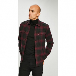 Levi's - Koszula. Brązowe koszule męskie Levi's, w kratkę, z bawełny, z klasycznym kołnierzykiem, z długim rękawem. Za 299.90 zł.