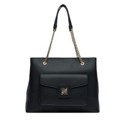 Torebka Nine West. Czarne torebki do ręki damskie Nine West, bez wzorów, klasyczne, bez dodatków. Za 269.99 zł.