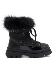 DeeZee Śniegowce CEO-CS6172-06 Czarny. Czarne buty zimowe dziewczęce DeeZee, z materiału, bez zapięcia. Za 149.99 zł.