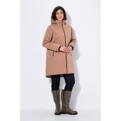 Damskie Kurtka funkcyjna HYPRAR wodoodporna dwukierunkowy zamek błyskawiczny. Brązowe kurtki damskie Ulla Popken, plus size, bez wzorów, z materiału, bez kaptura. W wyprzedaży za 639.99 zł.