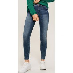 Jeansy skinny - Granatowy. Niebieskie jeansy damskie House. Za 89.99 zł.