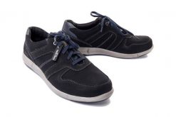 JOSEF SEIBEL 25328 TE21 526 Enrico 28 indigo-kombi, półbuty męskie. Niebieskie kozaki męskie Josef Seibel, ze skóry, bez zapięcia. Za 219.95 zł.