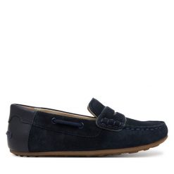 Mokasyny Mayoral. Niebieskie półbuty chłopięce Mayoral, bez wzorów, bez zapięcia. Za 179.99 zł.