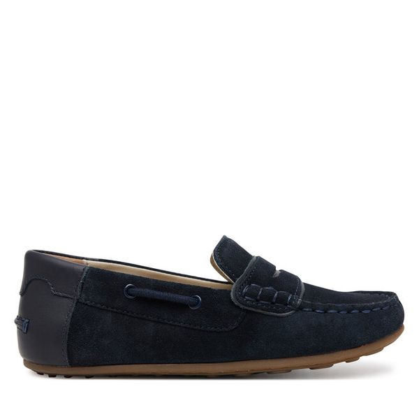 Mokasyny Mayoral. Niebieskie półbuty chłopięce Mayoral, bez wzorów, bez zapięcia. Za 179.99 zł.